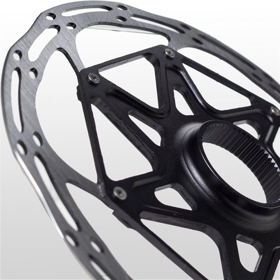 SRAM CenterLine X Rounded Rotor - Centerlock Silver/Black