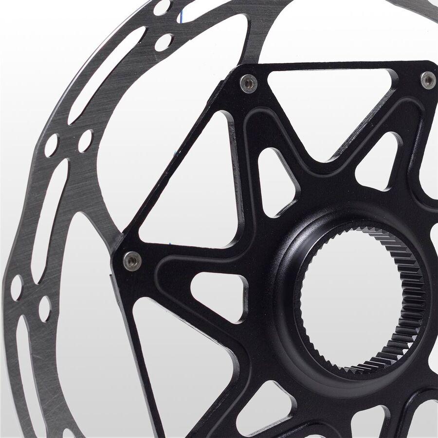 SRAM CenterLine X Rounded Rotor - Centerlock Silver/Black