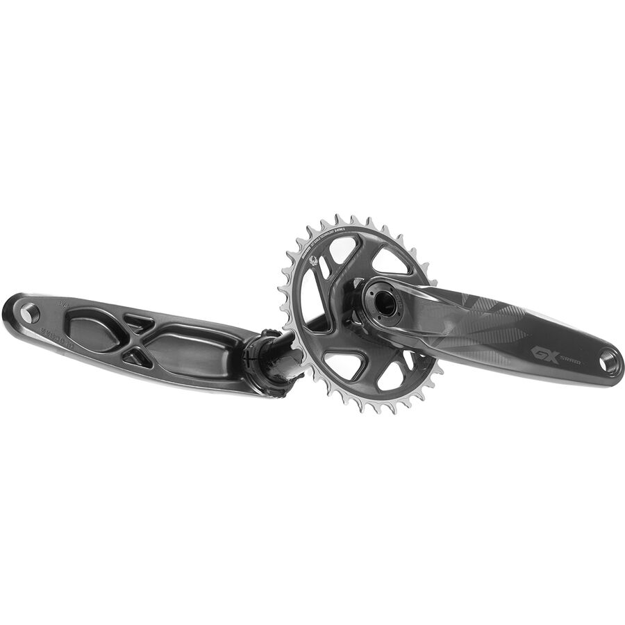 SRAM GX Eagle DUB Crankset - Boost Lunar Grey