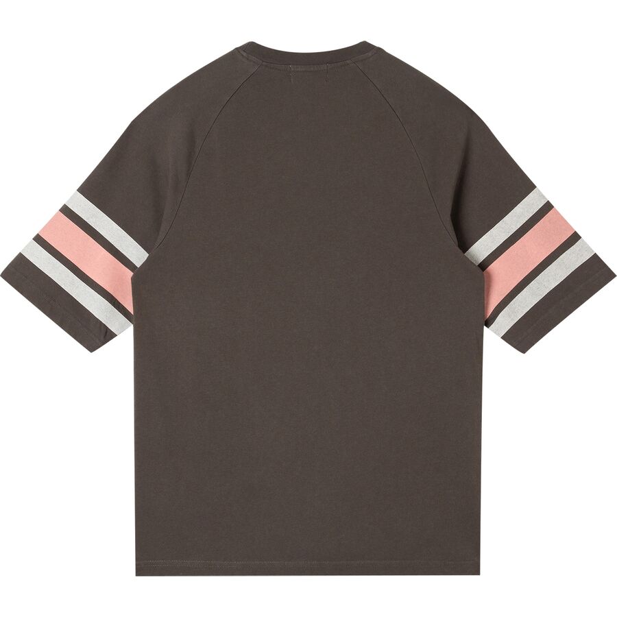 Stan Ray Raglan Stripe T-Shirt Washed Black