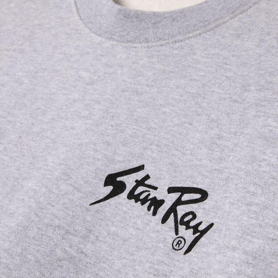 Stan Ray Stan OG Crew Sweatshirt Grey Heather/Black