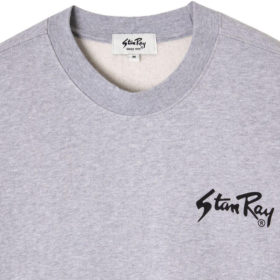 Stan Ray Stan OG Crew Sweatshirt Grey Heather/Black