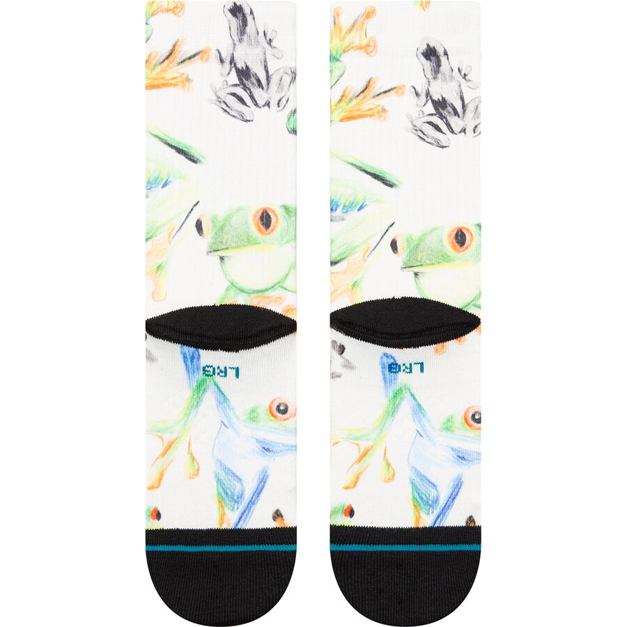 Stance Stick To It Crew Sock - Kids' Canvas