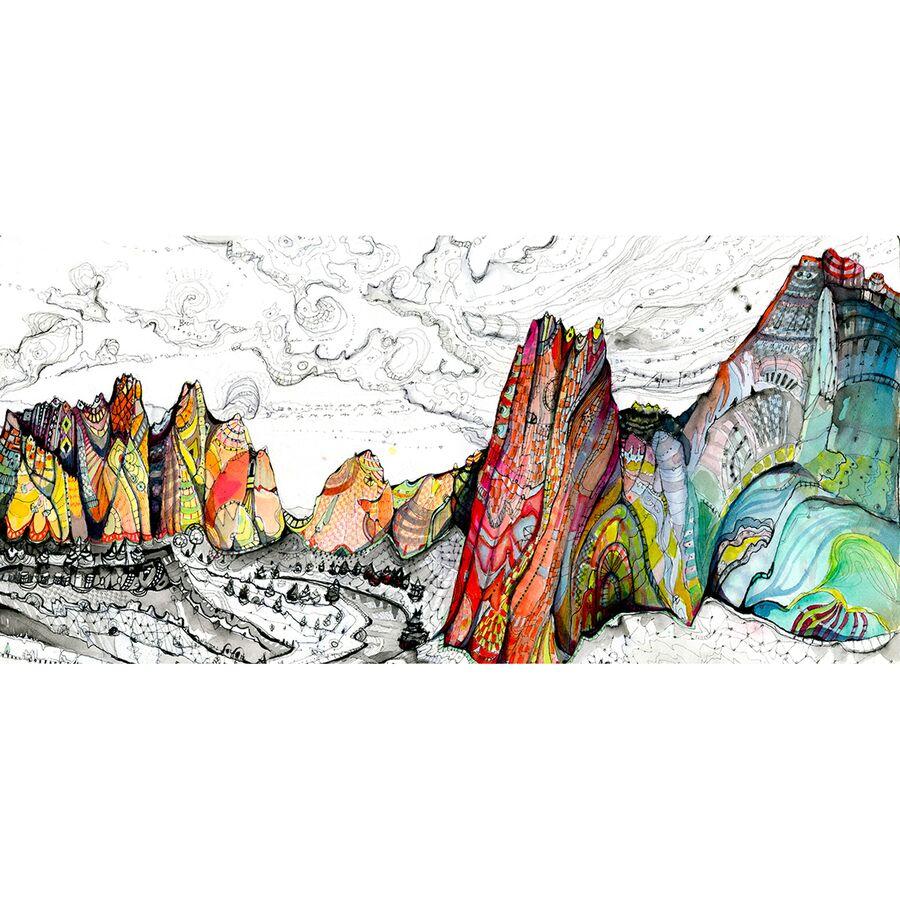 STATIC Artist Series Chalk Bag Smith Rock