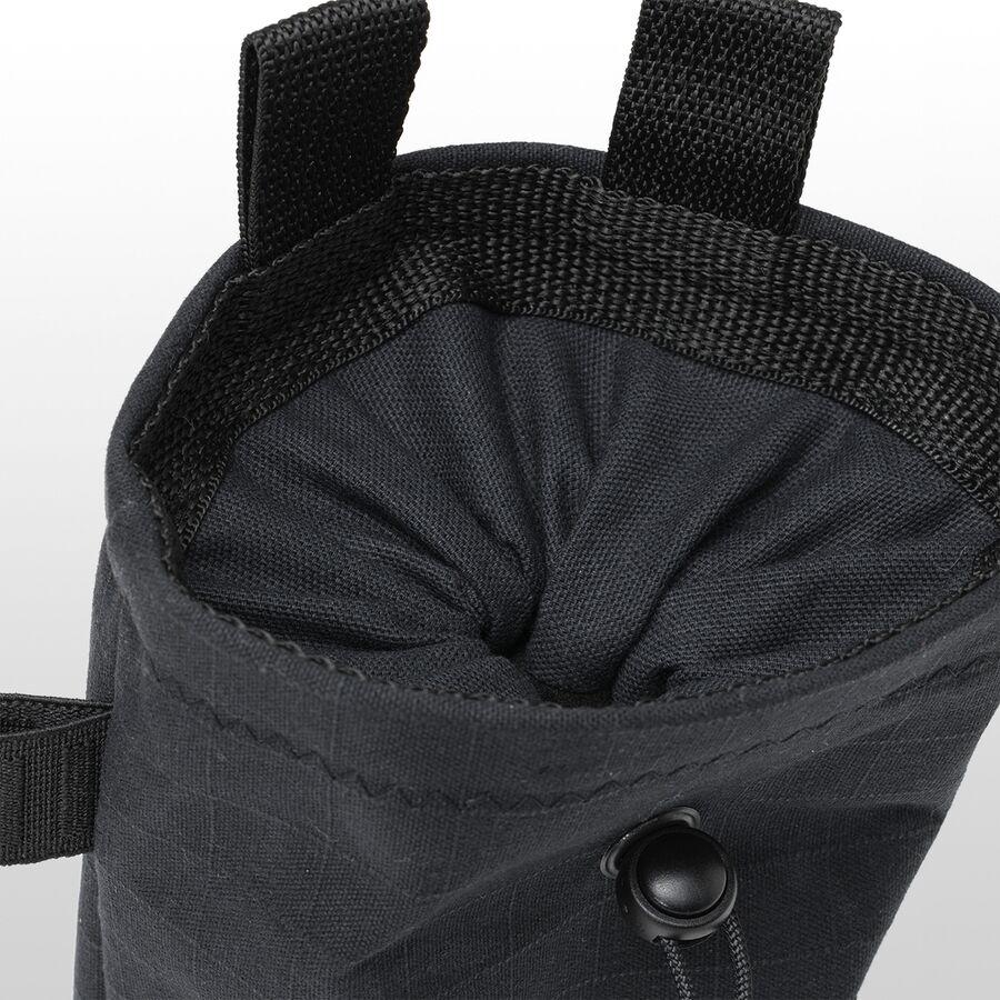 STATIC Waxed Canvas Chalk Bag Black Gridwax