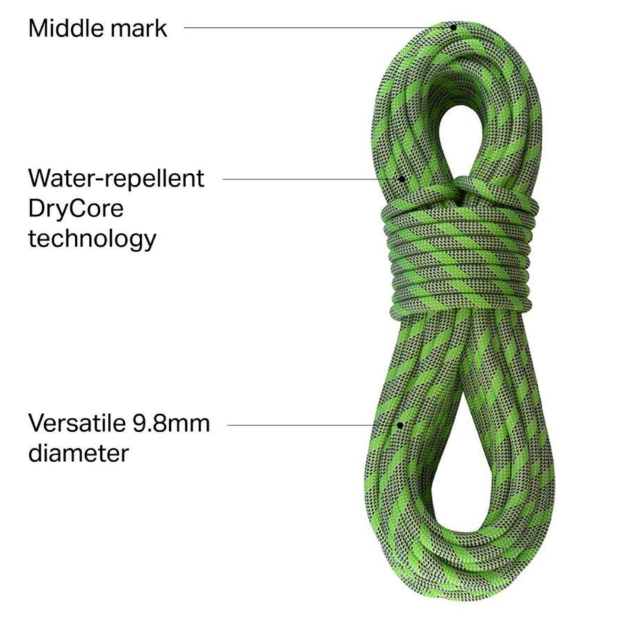 Sterling Evolution VR9 Rope - 9.8mm Green