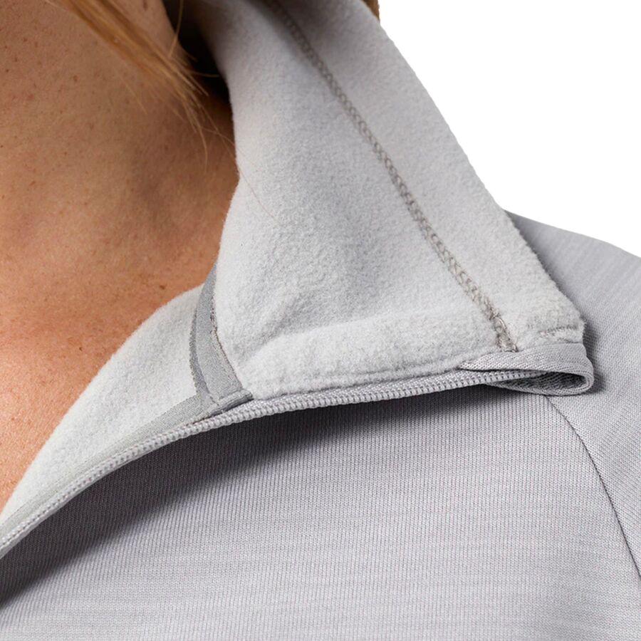 STIO Glide Power Stretch 1/2-Zip Pullover - Women's Alloy Heather