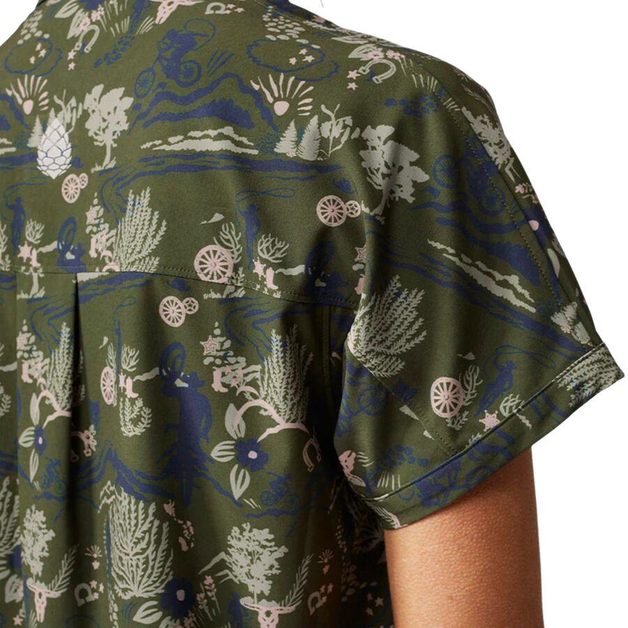 STIO Shifter Shirt - Women's Pine Forest Biking Cowboy