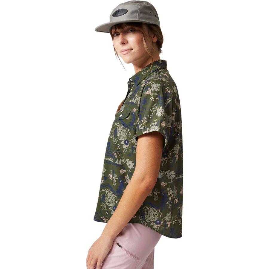 STIO Shifter Shirt - Women's Pine Forest Biking Cowboy