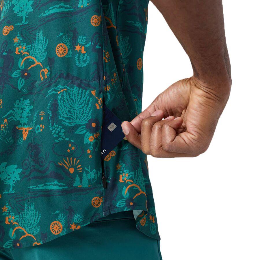 STIO Shifter Short-Sleeve Shirt - Men's Boundless Biking Cowboy