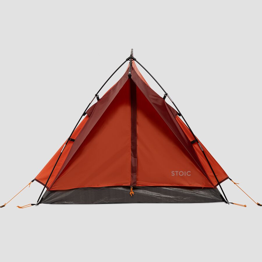 Stoic A Frame Tent: 2-Person 3-Season Tigerlily/Red Ochre