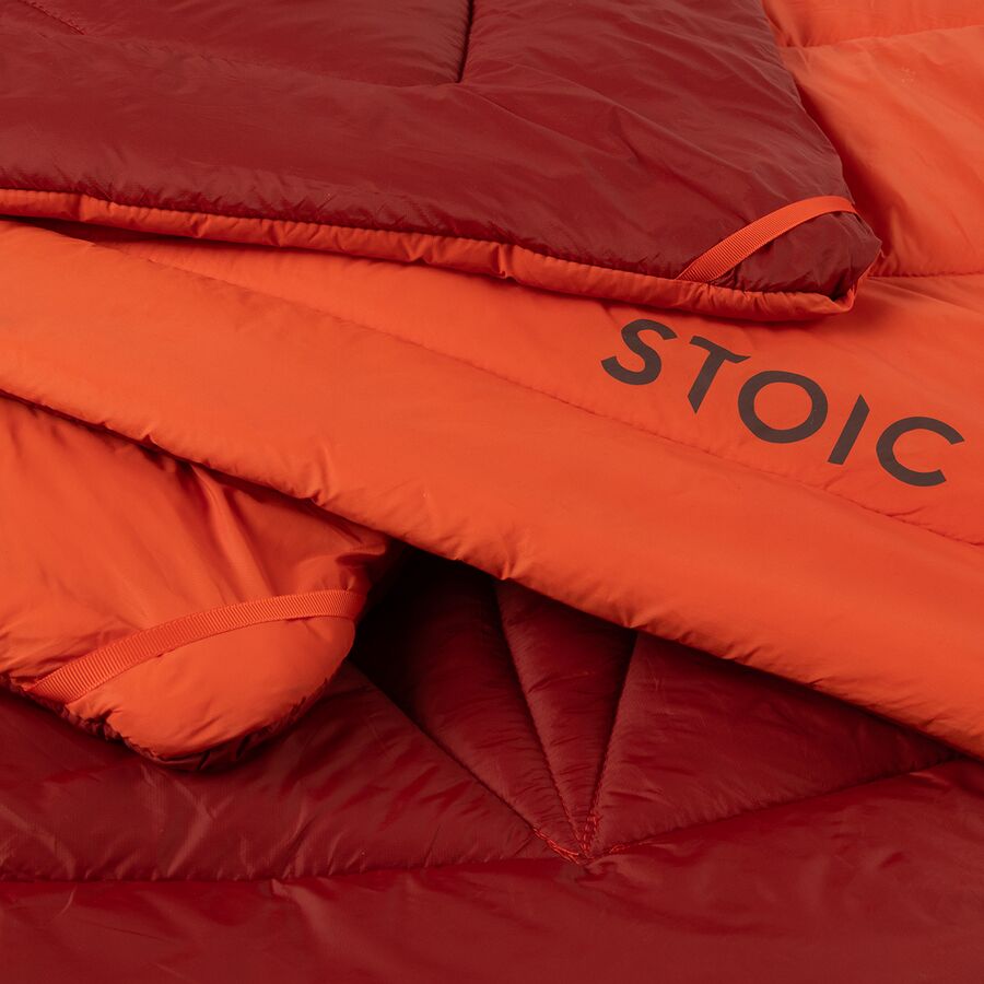 Stoic Basecamp Double Bivy Quilt Tigerlily/Red Ochre