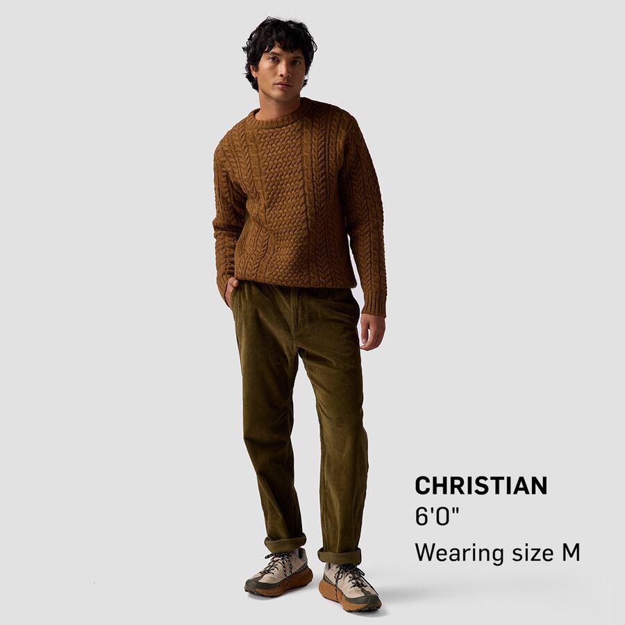 Stoic Corduroy Venture Pant - Men's Dark Olive