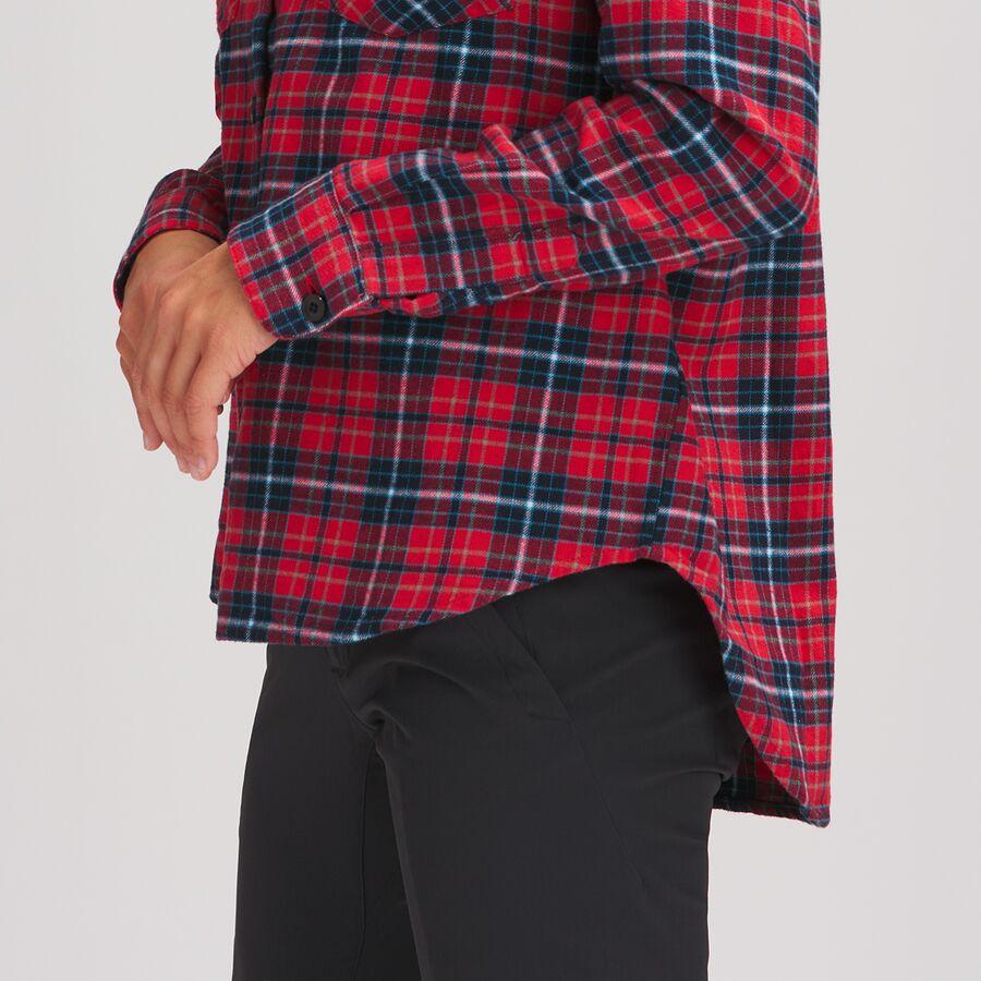 Stoic Daily Flannel - Women's Cherry Plaid