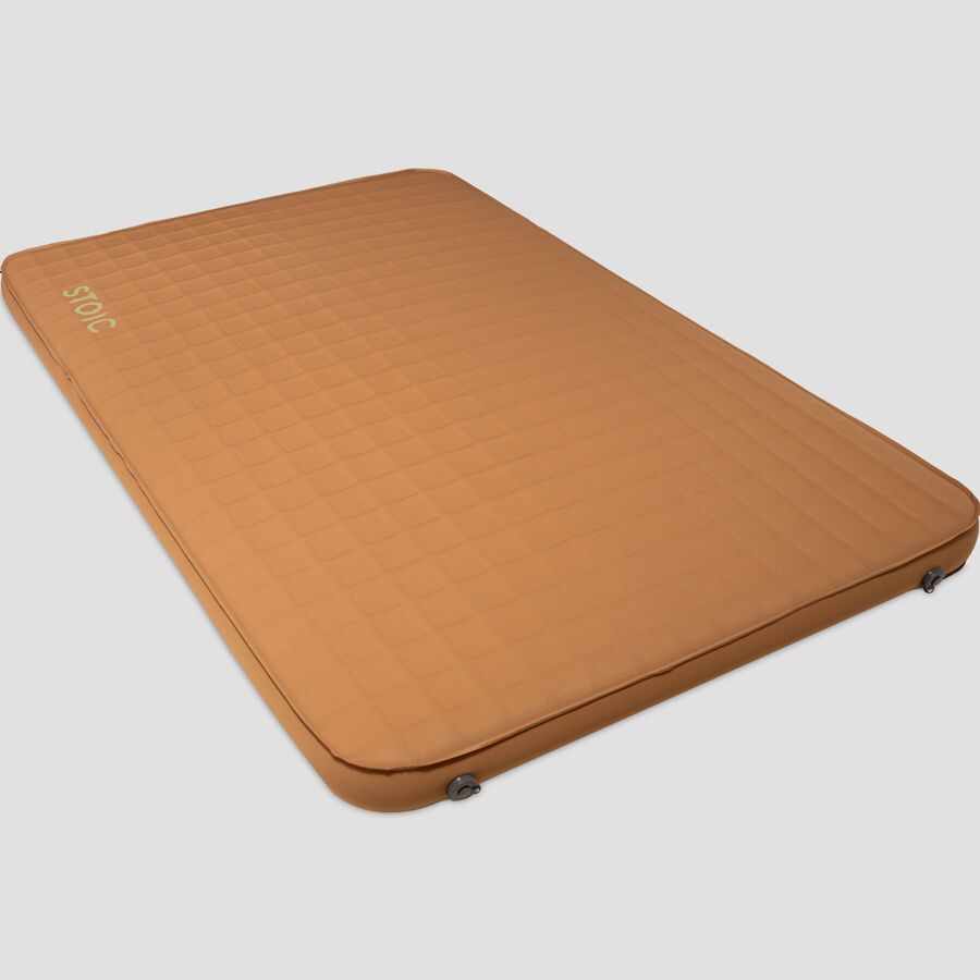 Stoic Double Cloud Camp Bed LUX Brown Sugar