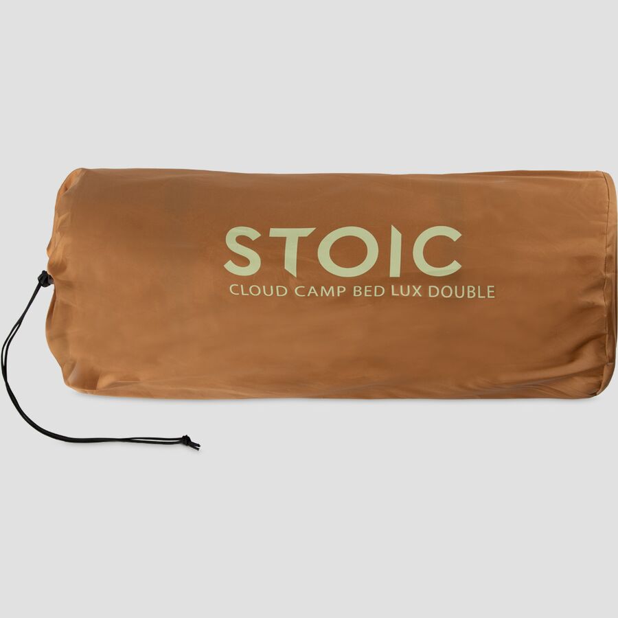 Stoic Double Cloud Camp Bed LUX Brown Sugar