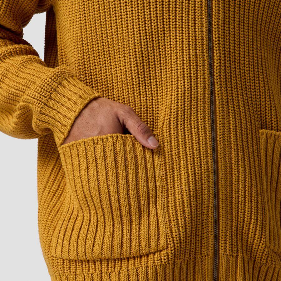 Stoic Full Zip Sweater - Men's Harvest Gold