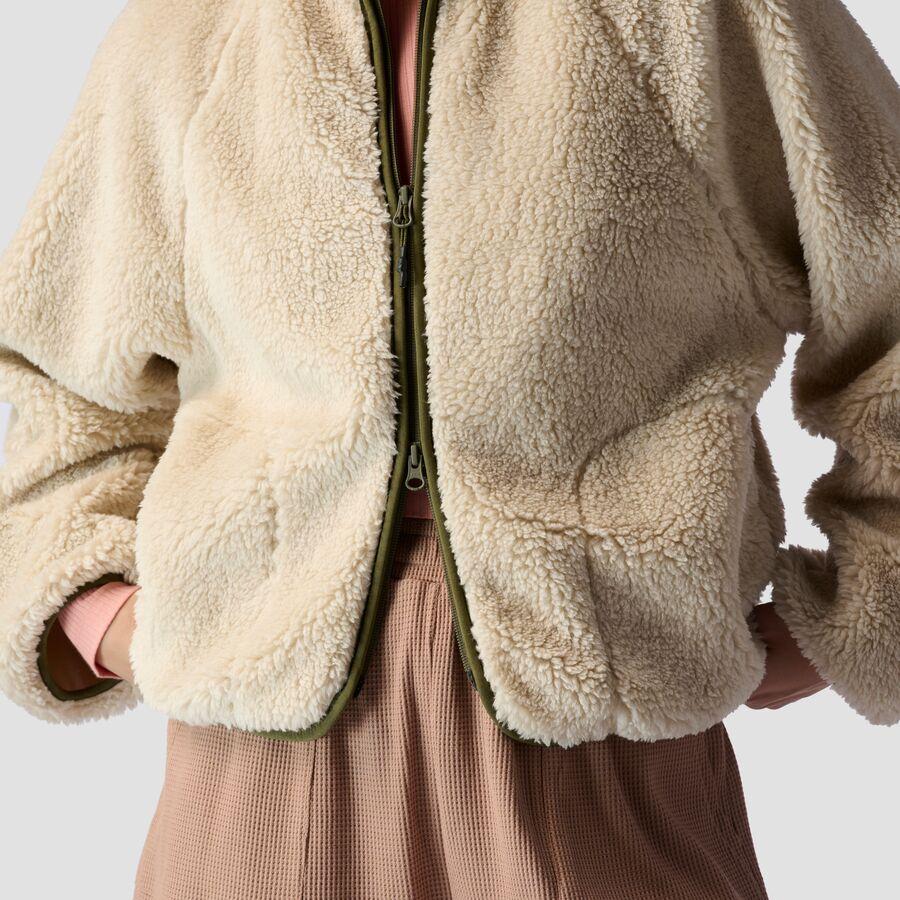 Stoic MTN High-Pile Fleece Jacket - Women's Oatmeal