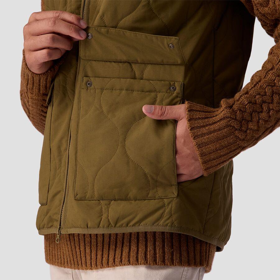 Stoic Retro Liner Vest - Men's Dark Olive