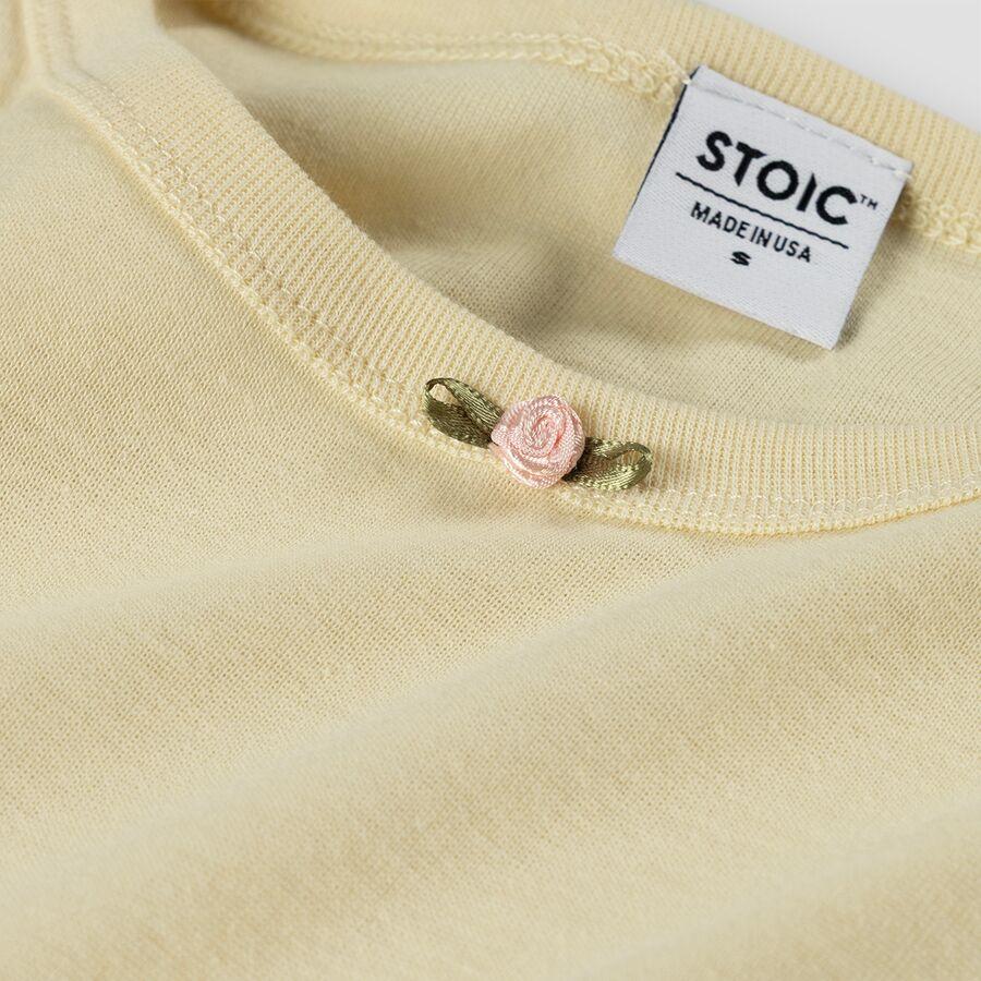 Stoic Rosette Long-Sleeve T-Shirt - Women's Cream