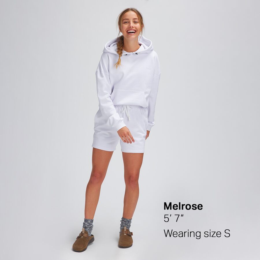 Stoic Sweat Short - Past Season - Women's Egret