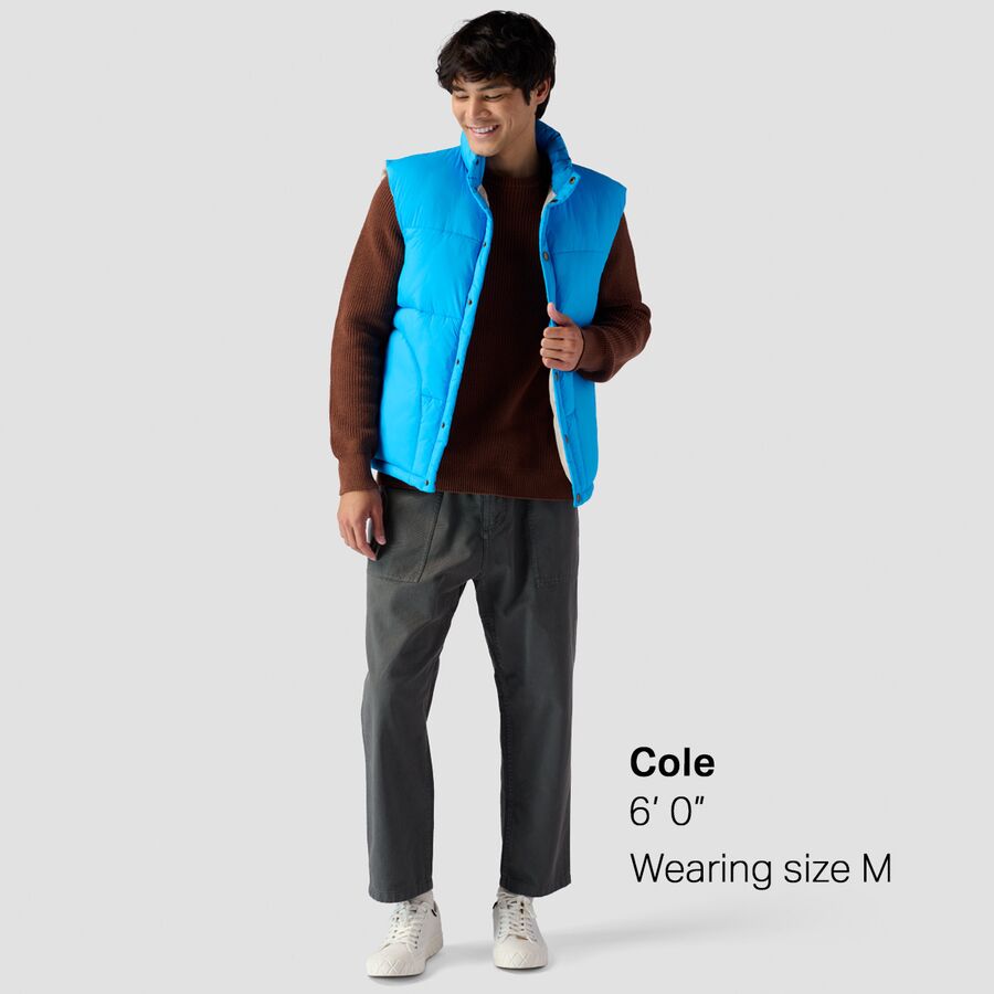 Stoic Synthetic Insulated Vest - Men's Brilliant Blue/Sandshell