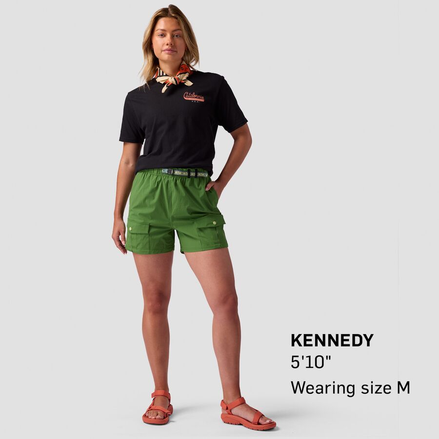 Stoic Utility Belted Short - Women's Cactus