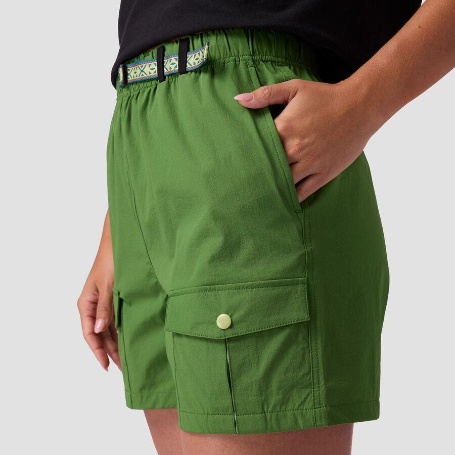 Stoic Utility Belted Short - Women's Cactus