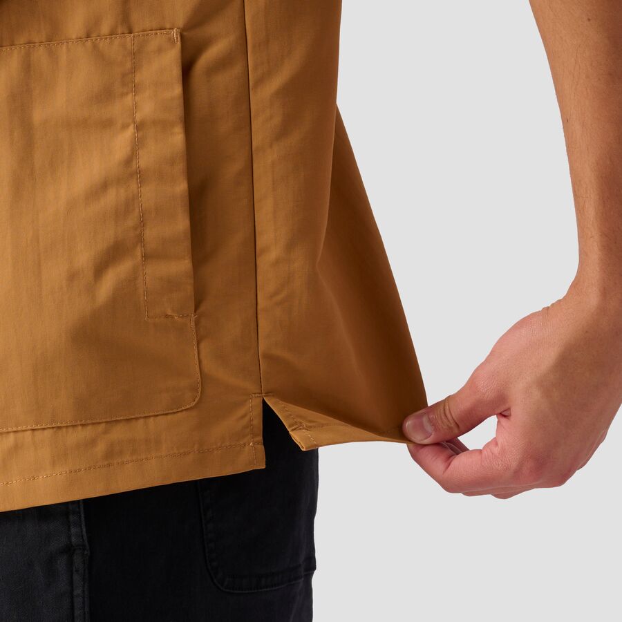Stoic Utility Button Up Short-Sleeve Shirt - Men's Brown Sugar