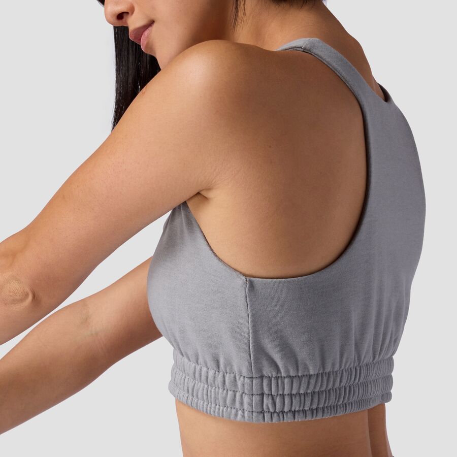 Stoic Vintage Gym Bralette - Women's Heathered Monument