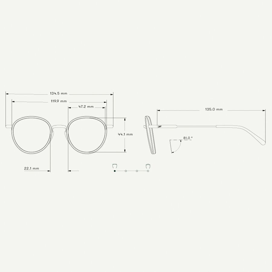 Sunski Baia Polarized Sunglasses Black Forest