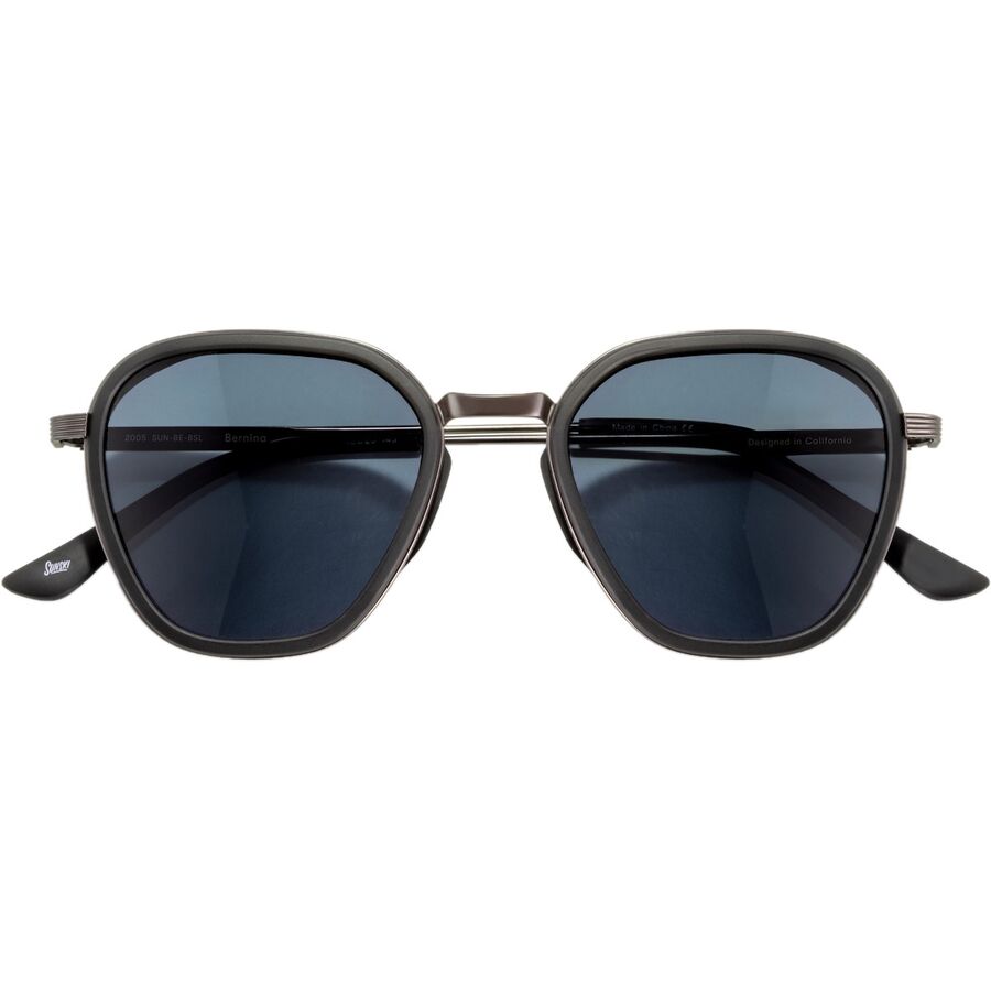Sunski Bernina Polarized Sunglasses Black Slate