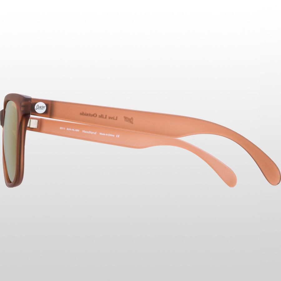 Sunski Headland Polarized Sunglasses Siena Bronze