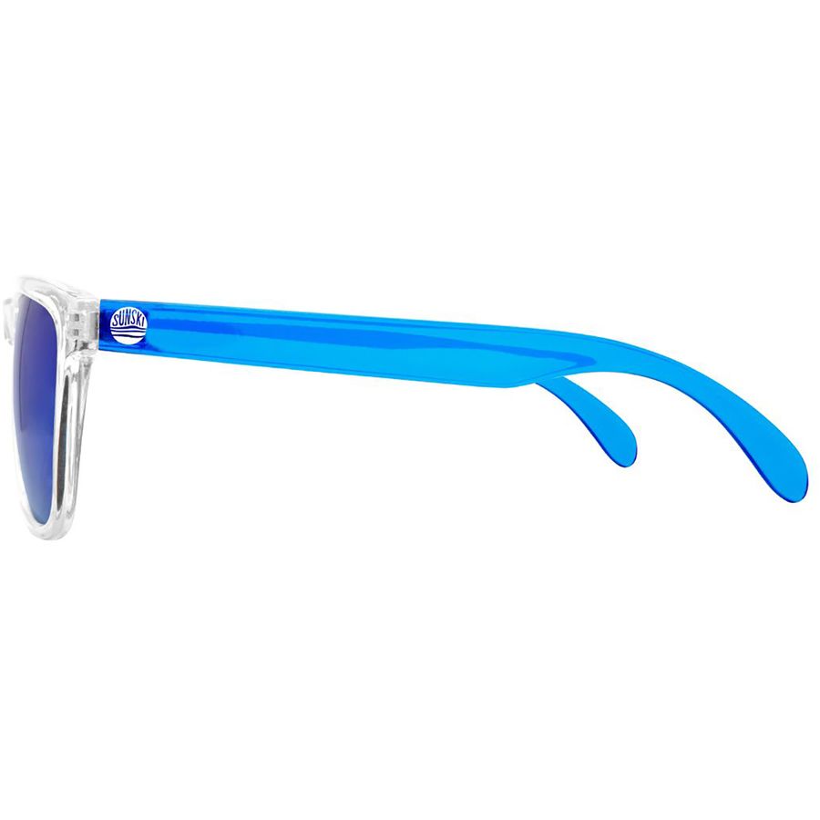 Sunski Original Polarized Sunglasses Clear/Blue