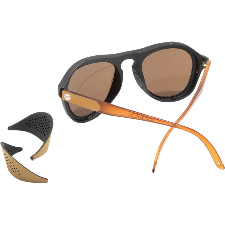 Sunski Treeline Polarized Sunglasses Black Bronze