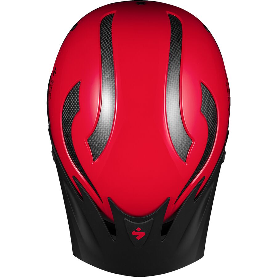 Sweet Protection Rocker Fullface Helmet Gloss Poppy Red