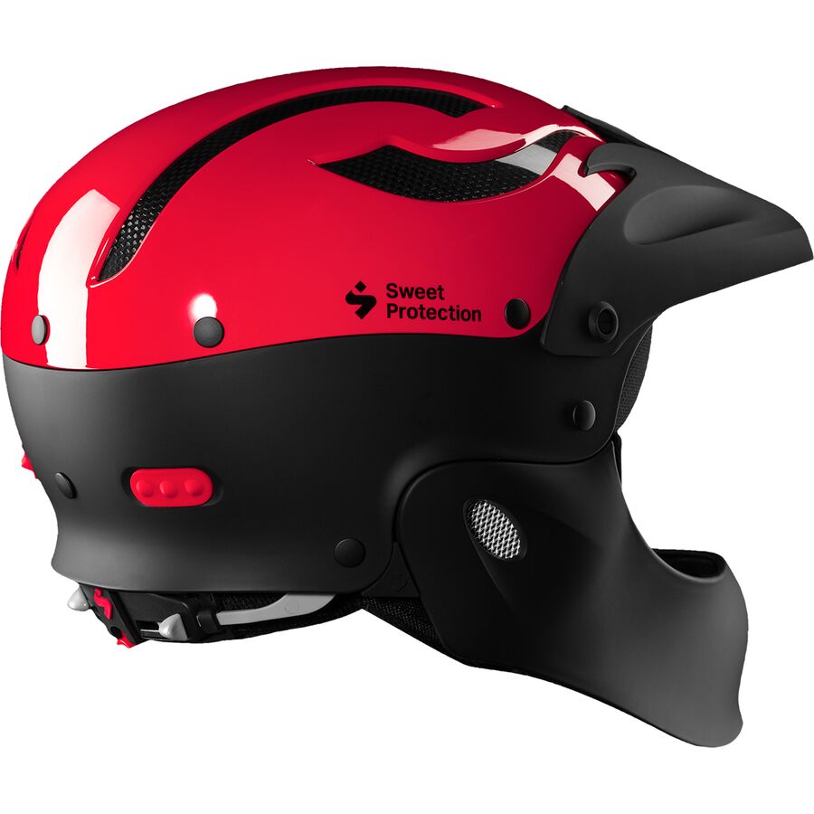 Sweet Protection Rocker Fullface Helmet Gloss Poppy Red