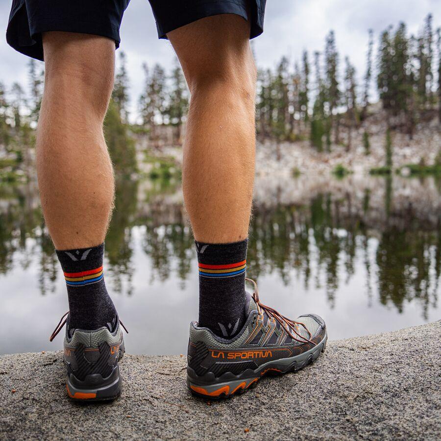 Swiftwick Flite XT Trail Mid-Crew Sock Coal