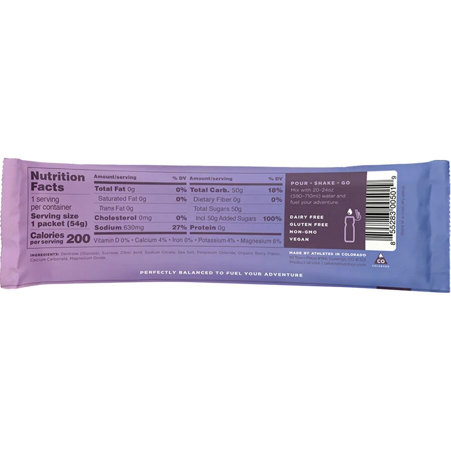 Tailwind Nutrition Endurance Fuel Berry 12-Pack Box