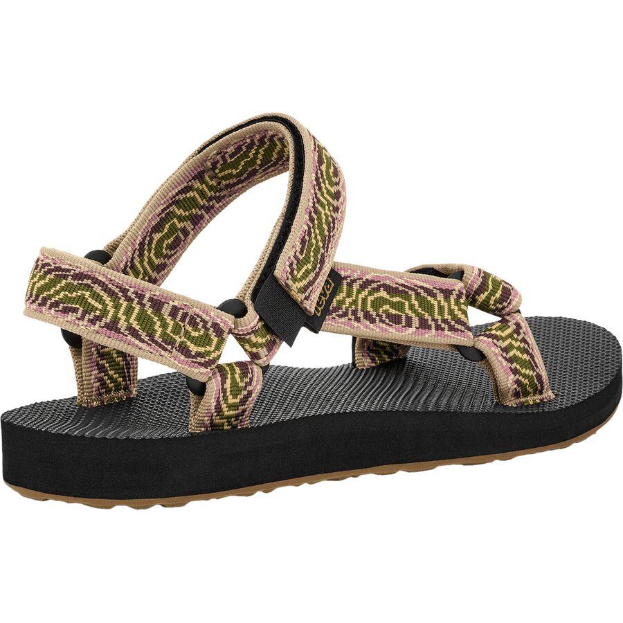 Teva Original Universal Sandal - Women's Archive Topo Olive/Eggplant