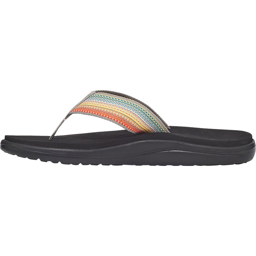 Teva Voya Flip Flop - Women's Antiguous Grey Multi