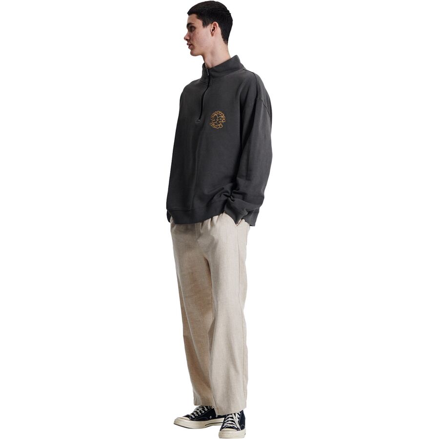 The Critical Slide Society Bloom 1/4-Zip Fleece - Men's Ashphalt