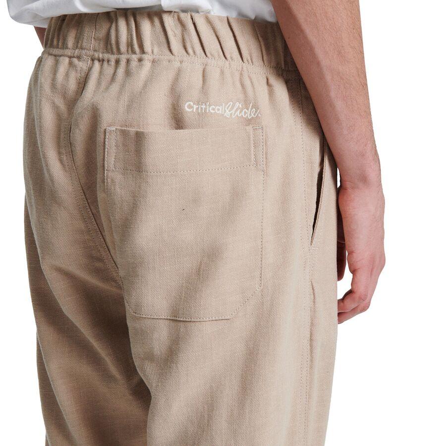 The Critical Slide Society Cruiser Linen Pant - Men's Ecru