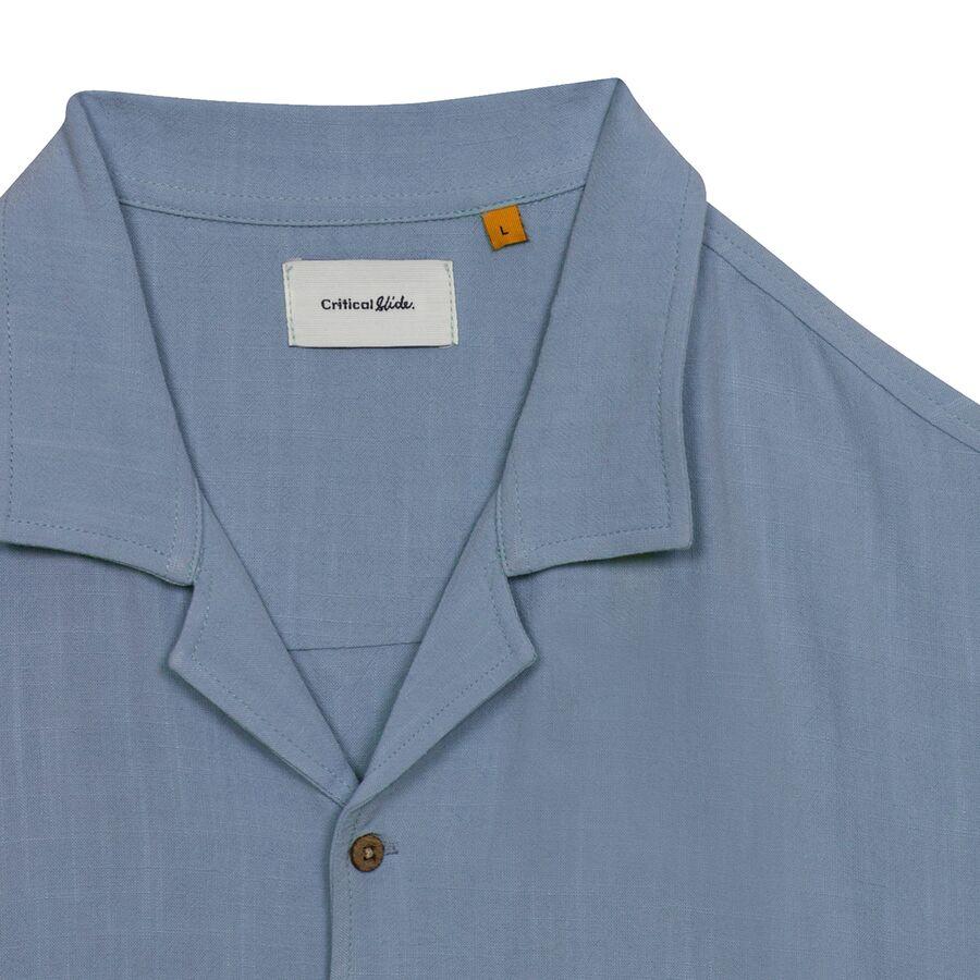 The Critical Slide Society Ernie Resort Shirt - Men's Dusty Blue