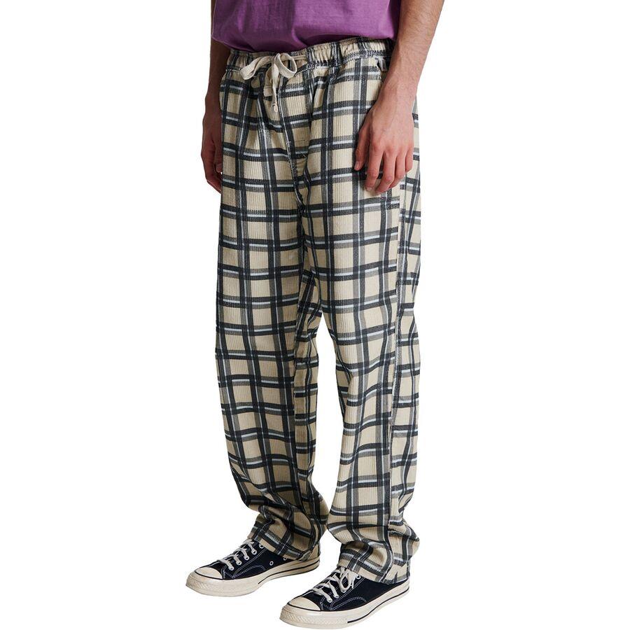 The Critical Slide Society Fever Check Pant - Men's Ecru