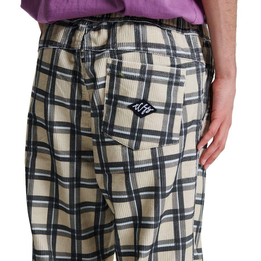 The Critical Slide Society Fever Check Pant - Men's Ecru