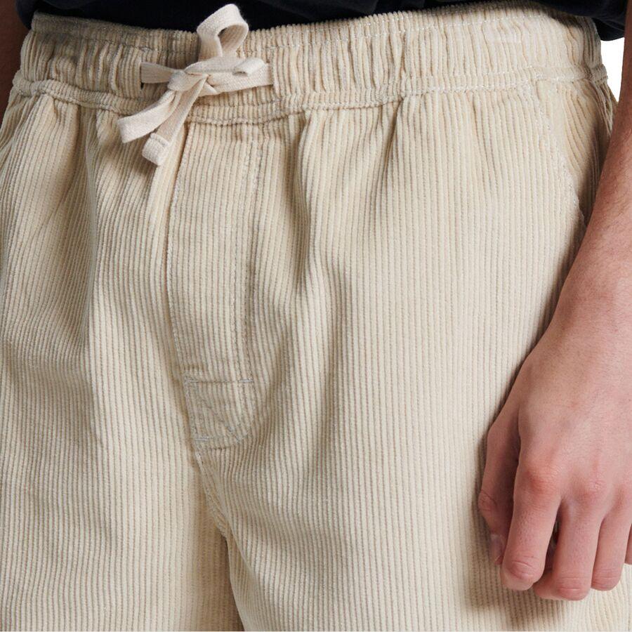 The Critical Slide Society Fever Cord Short - Men's Ecru