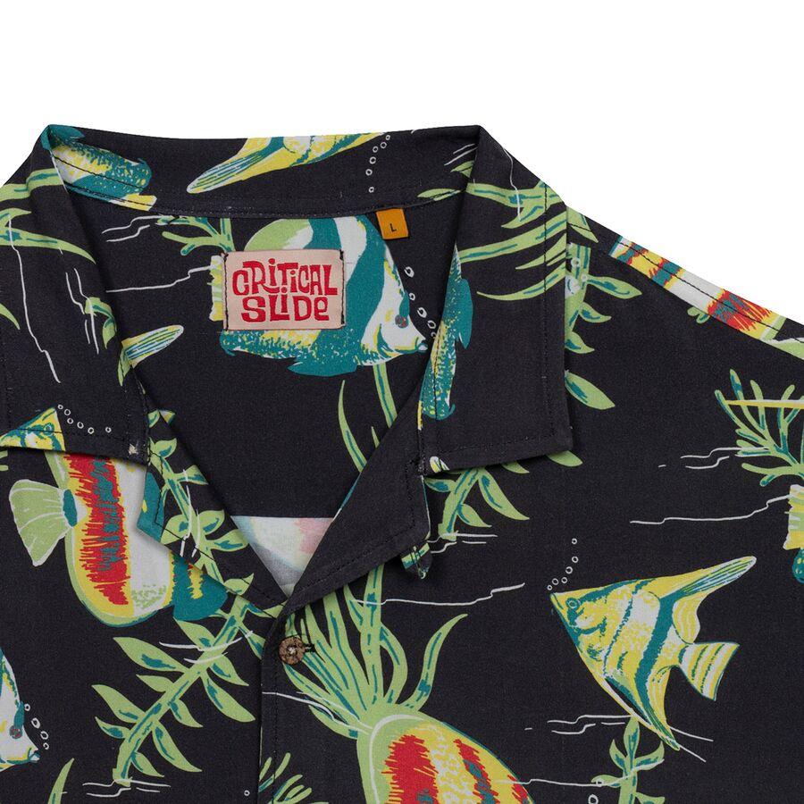 The Critical Slide Society Gilligan Short-Sleeve Resort Shirt - Men's Black