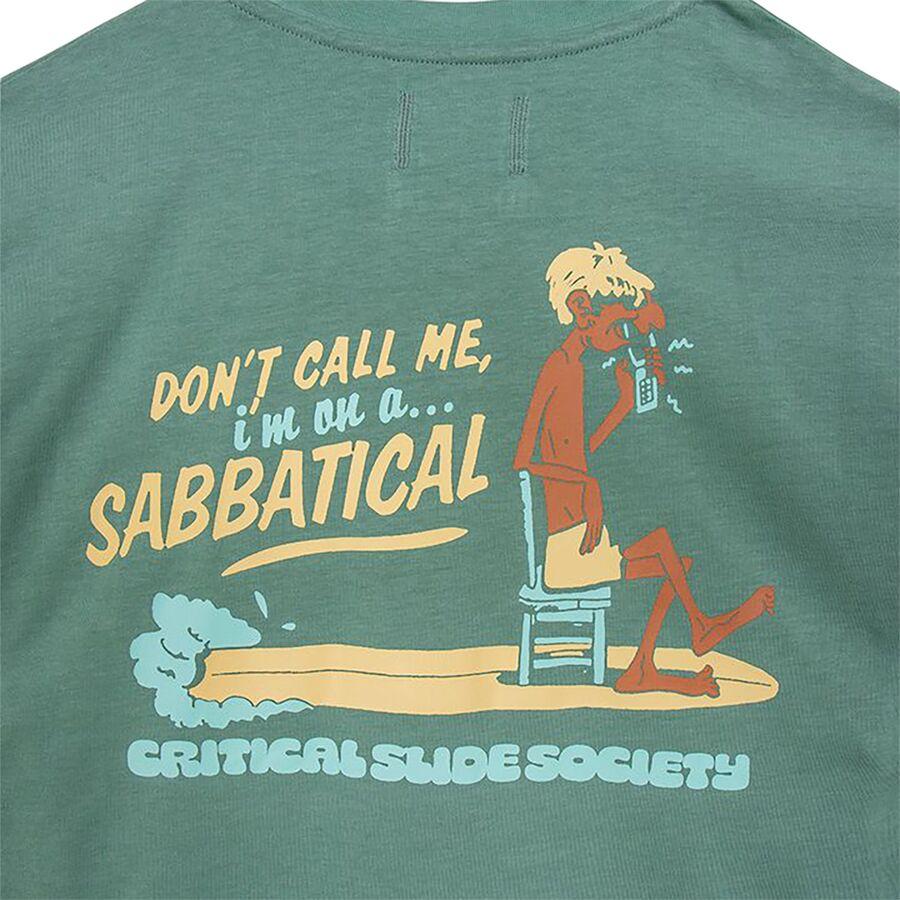 The Critical Slide Society Sabbatical T-Shirt - Men's Deep Green