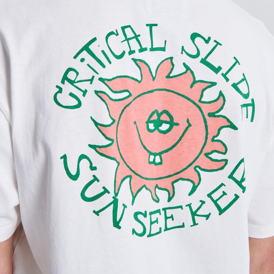 The Critical Slide Society Seeker T-Shirt - Men's Vintage White